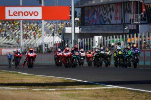 Старт гонки MotoGP ГП Сан-Марино 2020, Мизано
