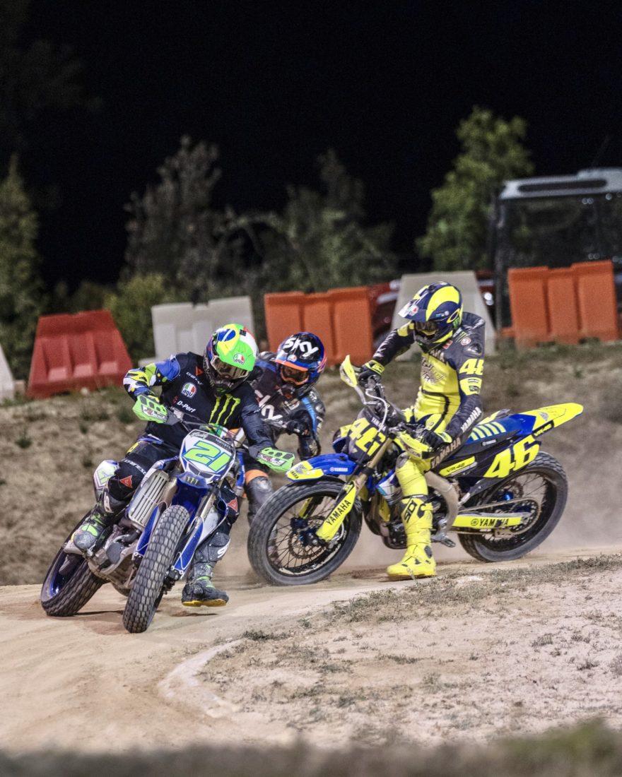 Росси и его ученики на Ранчо