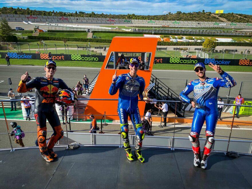 ГП Европы 2020: подиум MotoGP
