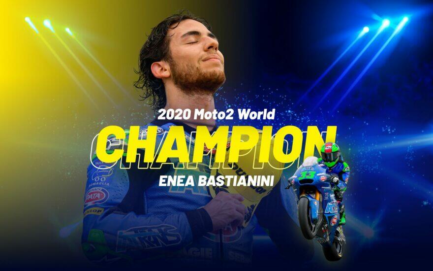 Эния Бастианини – Чемпион Мира Moto2 2020