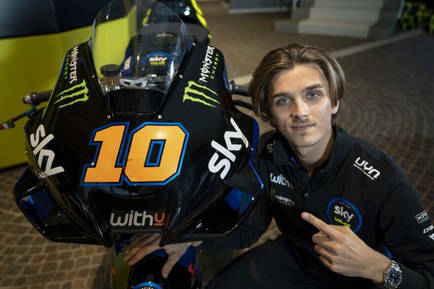 Презентация Sky VR46 2021, Лука Марини