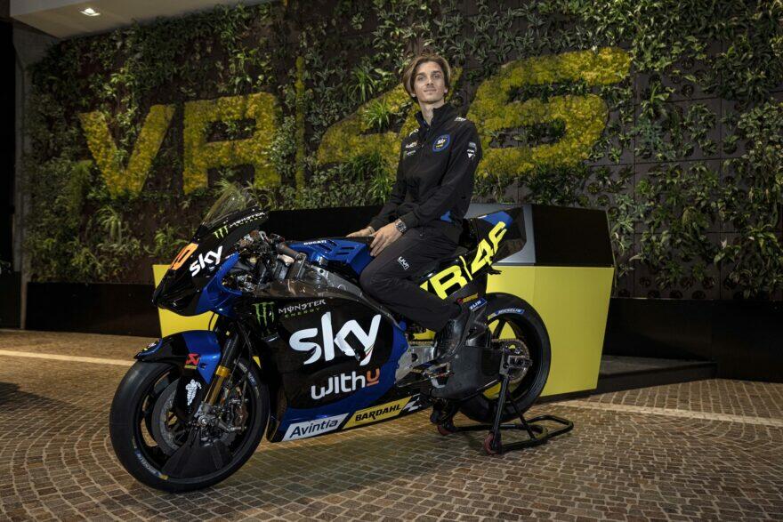 Презентация Sky VR46 2021, Лука Марини