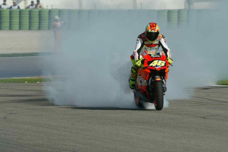 Валентино Росси, Honda, Валенсия 2003