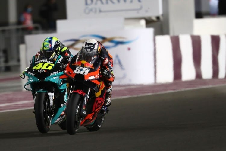 Валентино Росси и Оливейра