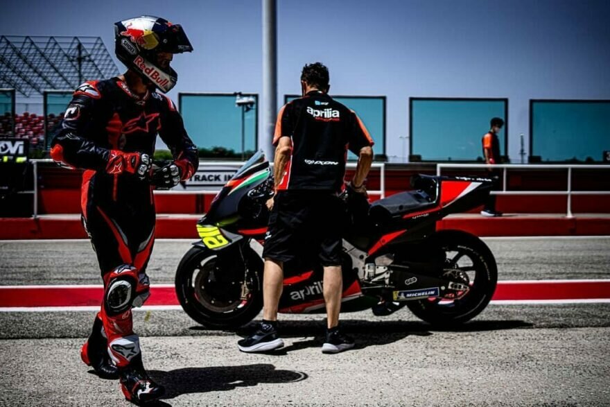 Андреа Довициозо, Aprilia