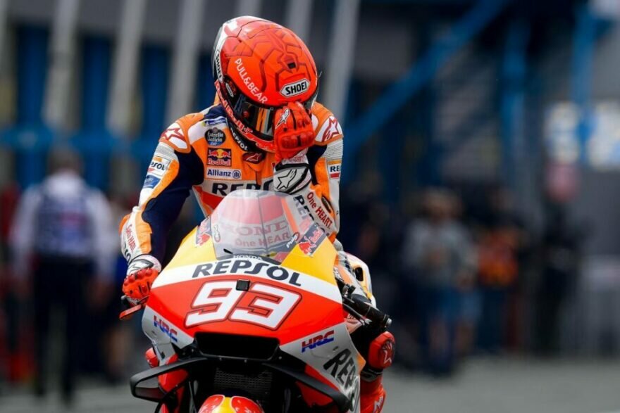 Марк Маркес, фейспалм