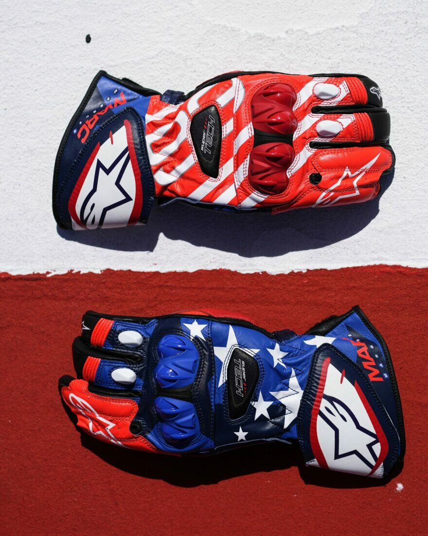 Марк Маркес и шлем для ГП Америк 2022