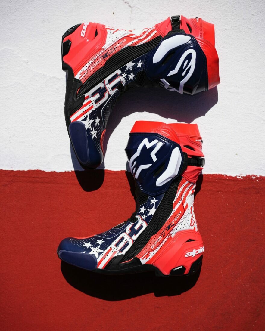 Марк Маркес и шлем для ГП Америк 2022