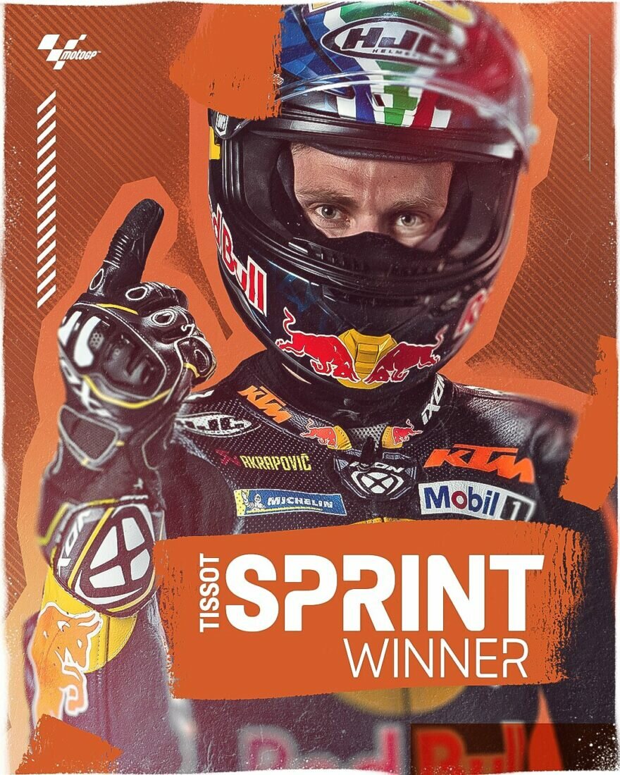 Брэ Биндер – победитель спринт-гонки MotoGP