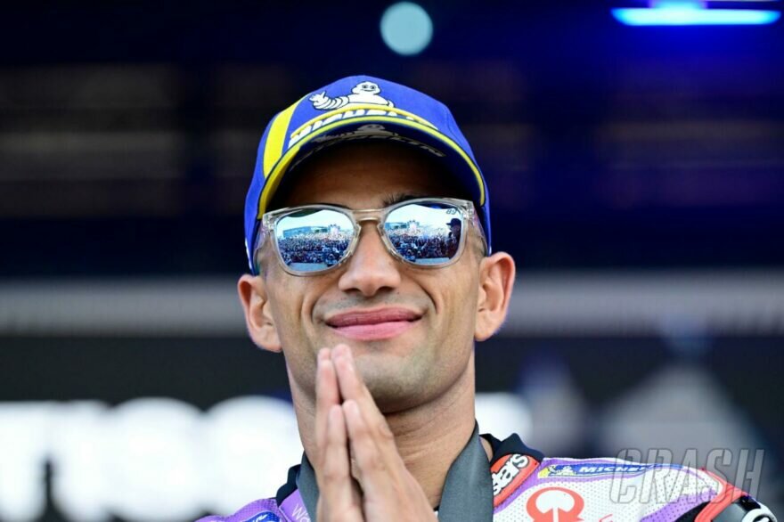 Хорхе Мартин на спринте в Валенсии