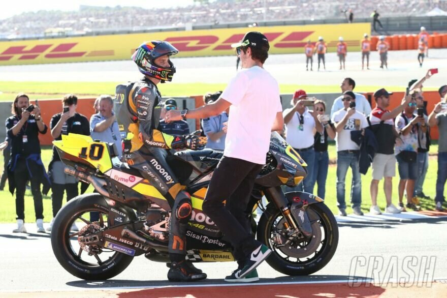 Валентино Росси и Лука Марини