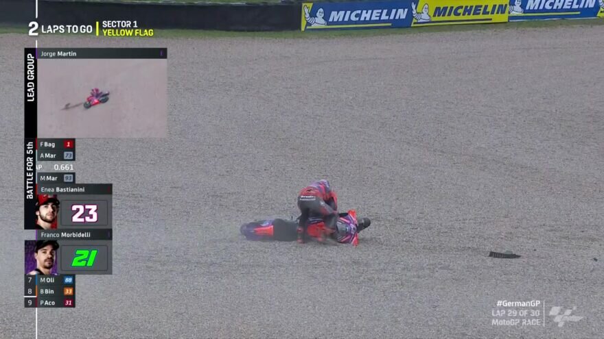 Падение Хорхе Мартина