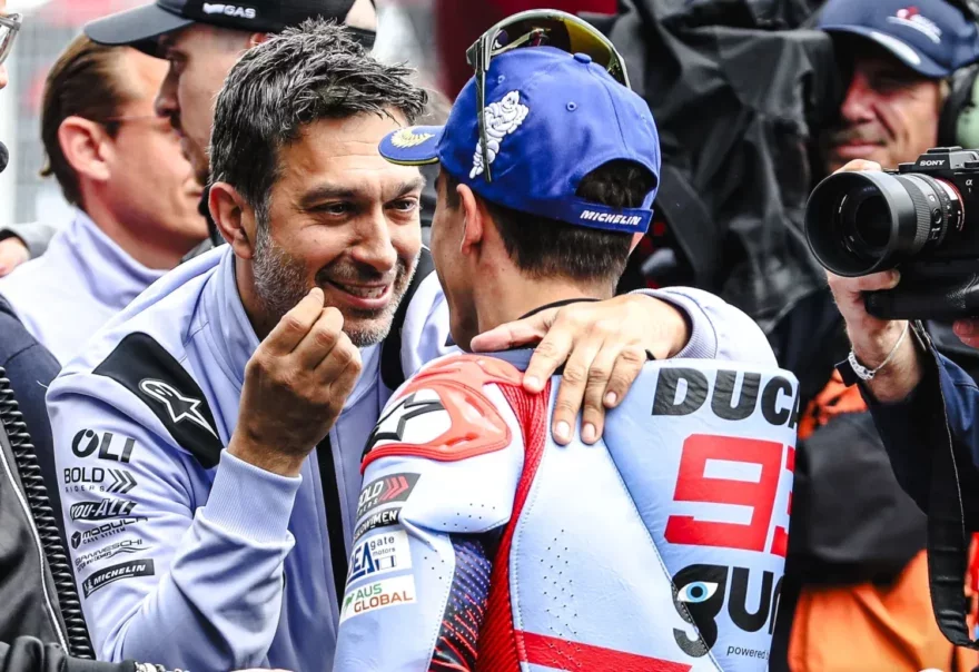 Франко Карчеди и Марк Маркес