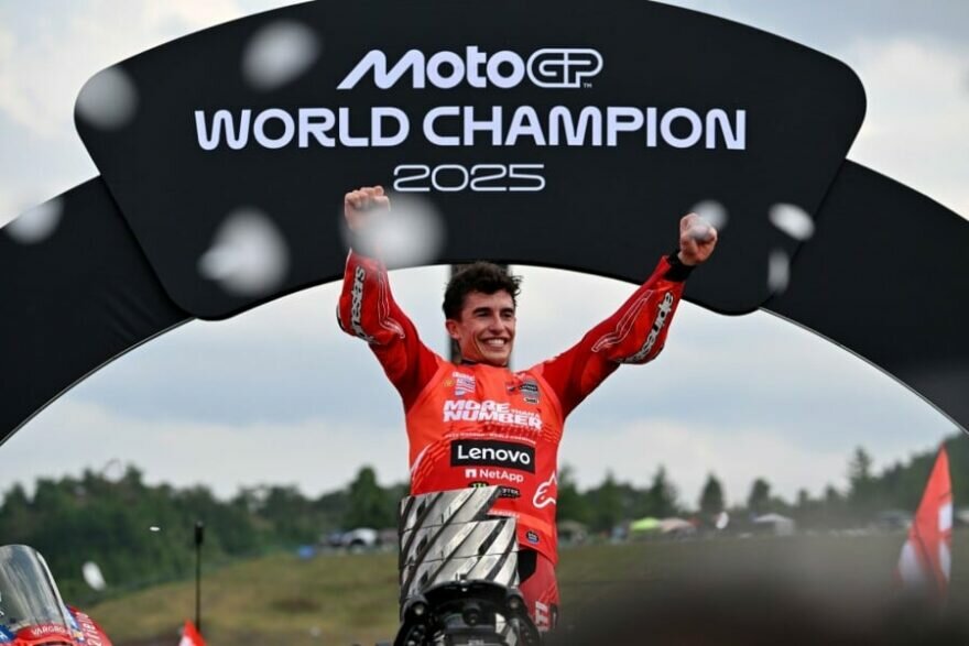Марк Маркес Чемпион мира MotoGP 2025