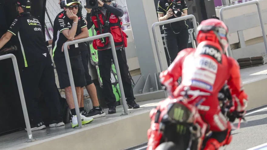 Марк Маркес и Валентино Росси