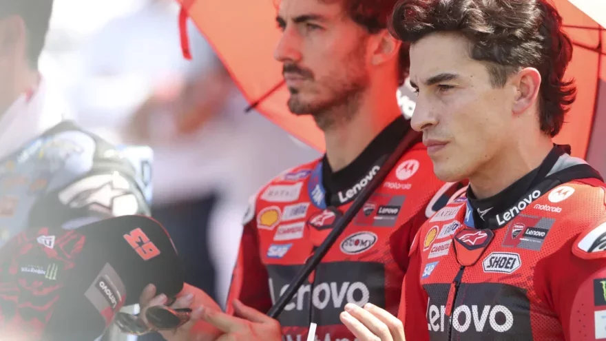 Марк Маркес и Франческо Баньяйя