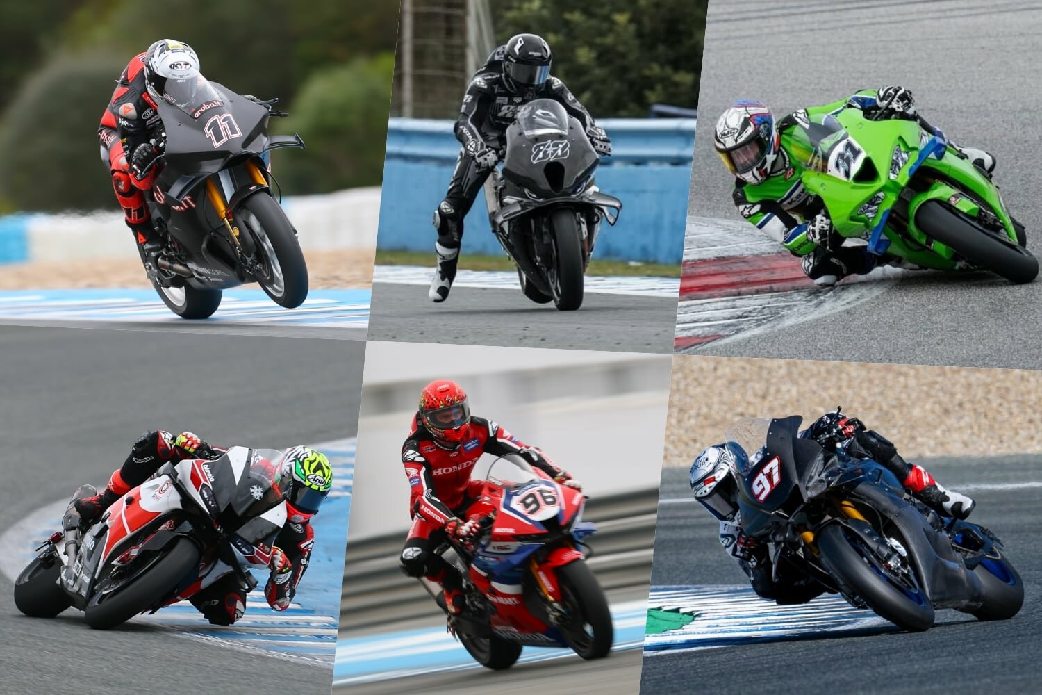 Ducati, BMW, Yamaha, Honda, Kawasaki и Bimota: сравнение шести соперниц