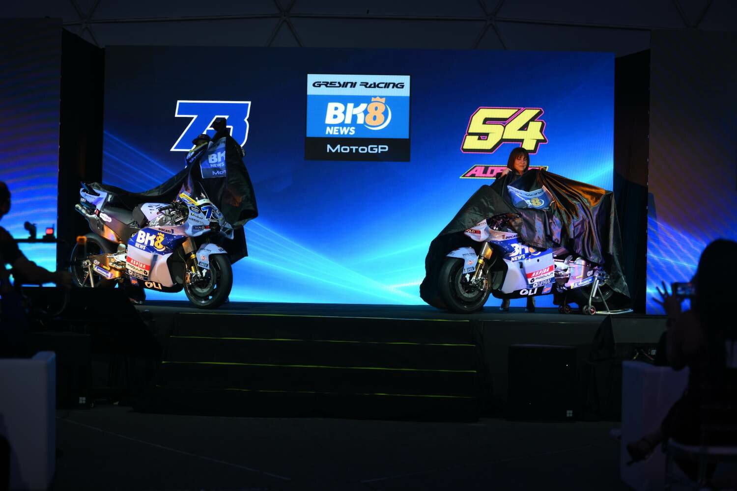 Команда Gresini прибыла в Куала-Лумпур и быстро подняла планку