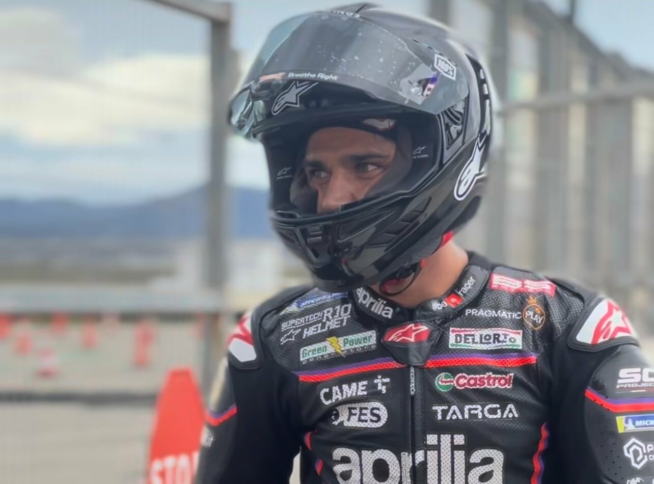 Хорхе Мартин уже вернулся на Aprilia… RS 660