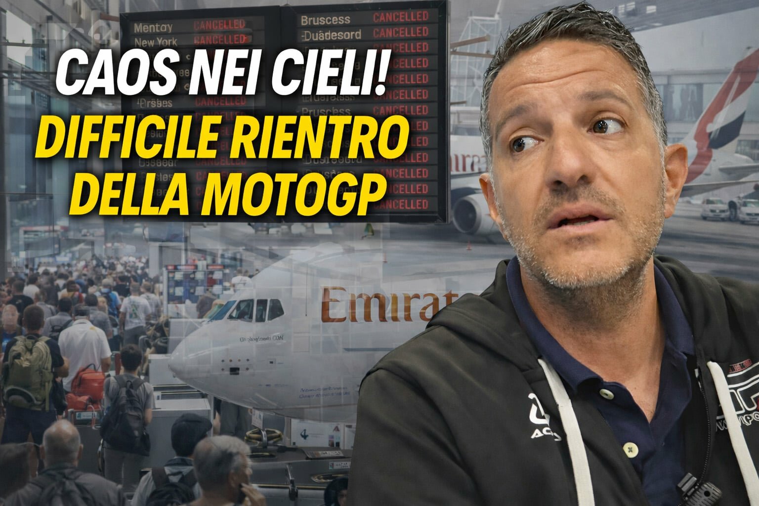 Хаос в небе из-за войны: цены на перелёты взлетели даже для тех, кто возвращается с MotoGP