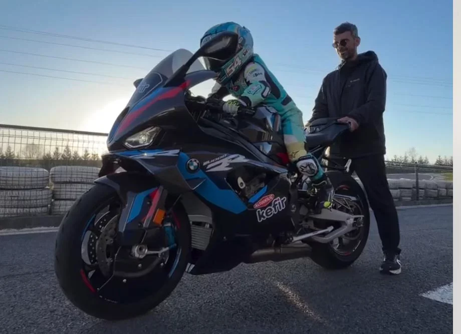 Зайн Софуоглу, 6 лет, 23 кг, за рулём BMW M 1000 RR