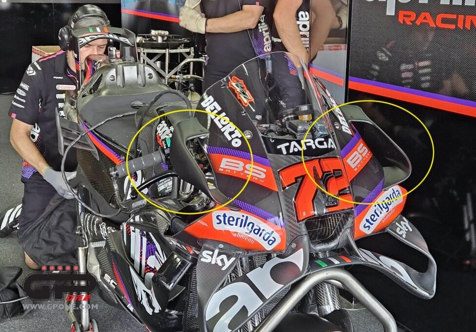 Последняя новинка Aprilia: ветровое стекло с «ушами слона»