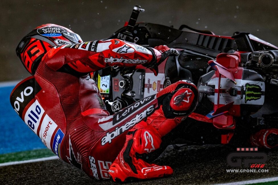 На какой передаче была Ducati GP26 Маркеса, когда он упал? Вот небольшая подсказка