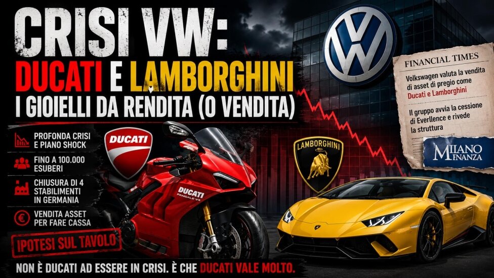 Кризис VW: Ducati стоит слишком дорого, поэтому снова заговорили о продаже