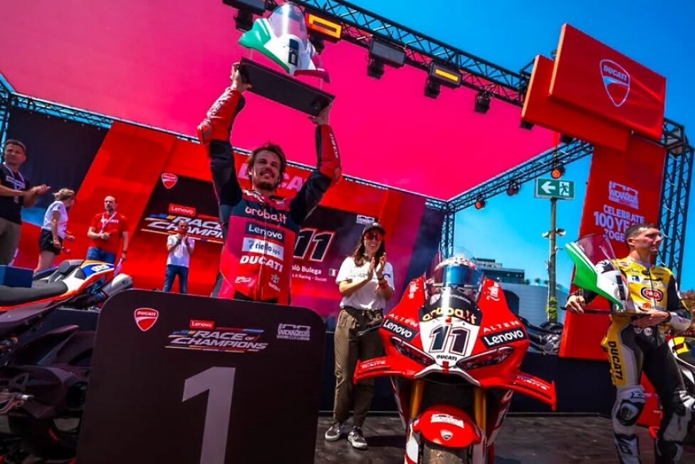 Булега: «Пекко и Маркес? Хотелось бы обыграть их в настоящей гонке MotoGP»