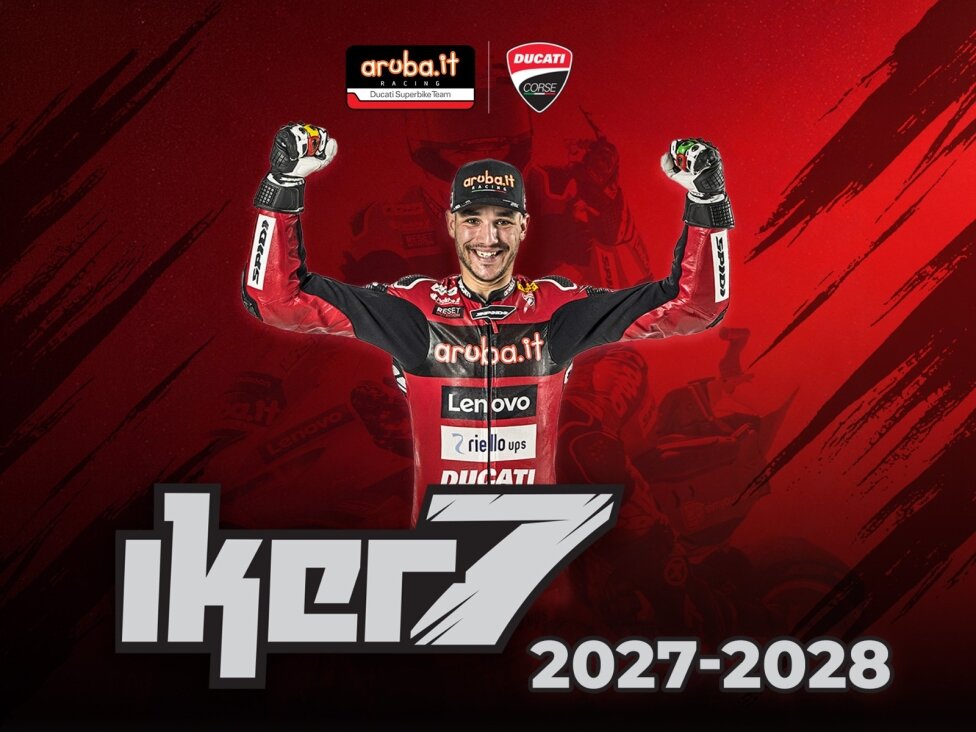 Икер Лекуона будет выступать за Ducati Aruba до 2028 года!
