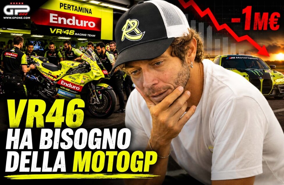 Баланс VR46 говорит сам за себя: Валентино Росси всё ещё нужна MotoGP