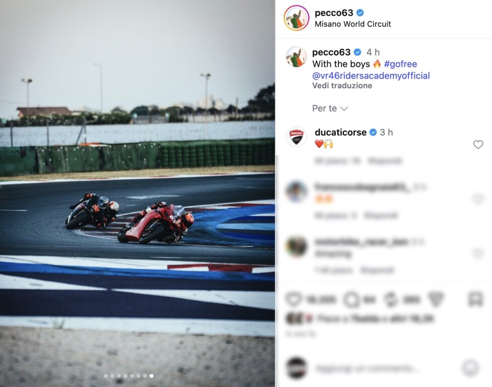 Баньяйя и Беццекки уже «товарищи по команде»: Panigale и RSV4 в ожидании 2027 года