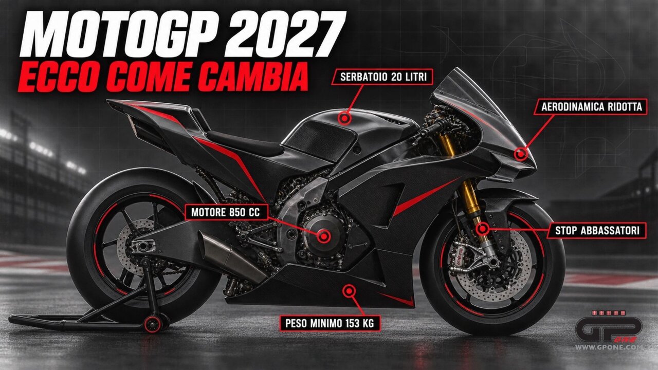 MotoGP 2027: революция подана — меньше мотор, меньше крыльев, и пилот снова в центре