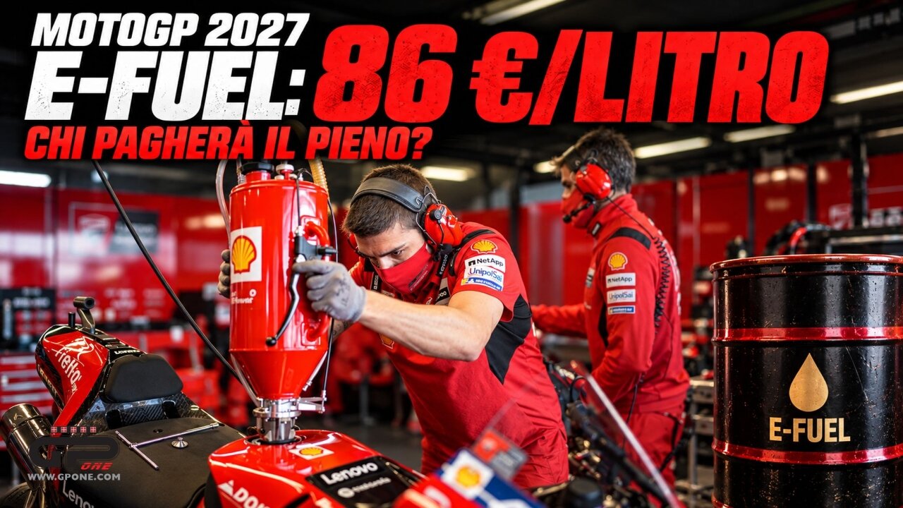 Команды MotoGP опасаются, что в 2027 году e-fuel будет стоить 86 евро за литр!